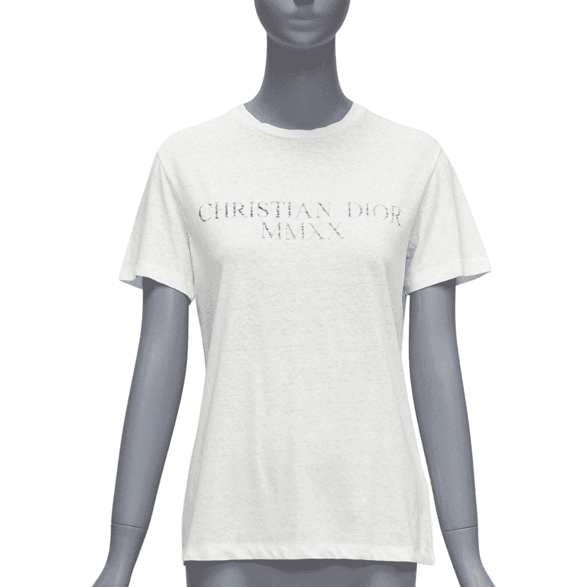 Dior Together Apart Tee Beige Cotton Never worn - Front View