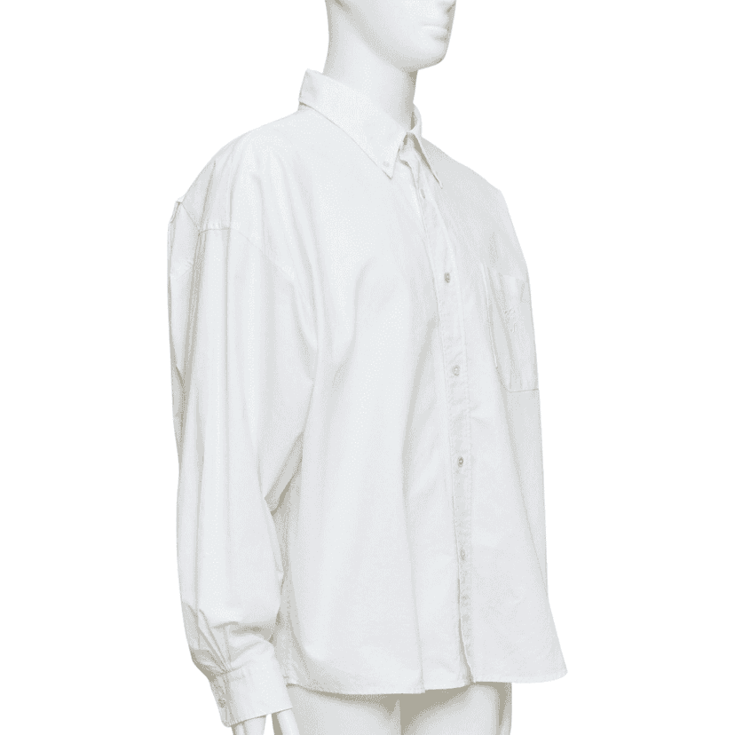 Acne Studios Cocoon Shirt Beige Cotton Very good condition - Front View