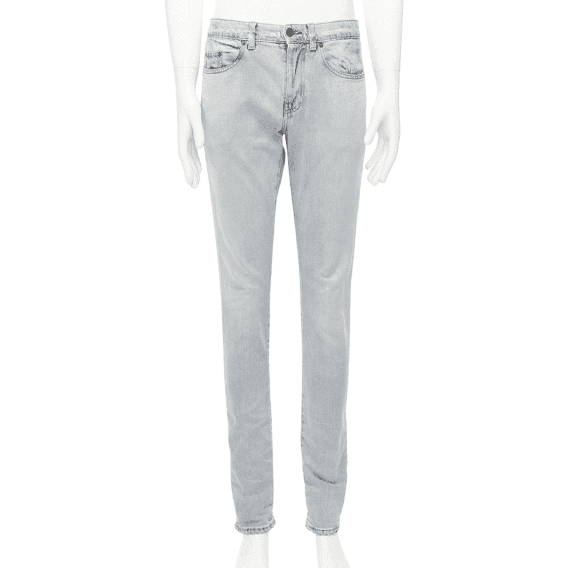 Saint Laurent D02 M/SK-LW Blue Cotton Never worn - Front View