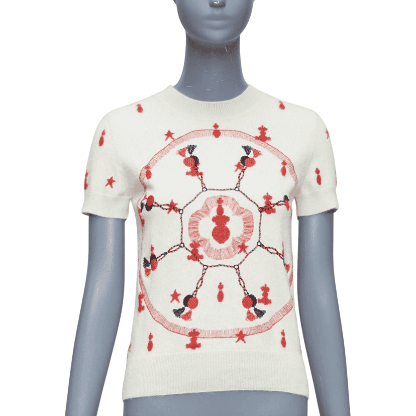 Hermès Poste et Cavalerie Ecru Cashmere Never worn - Front View