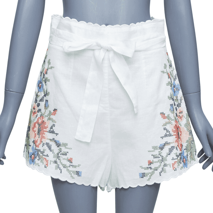 Zimmermann Juliette White Linen Very good condition - Front View