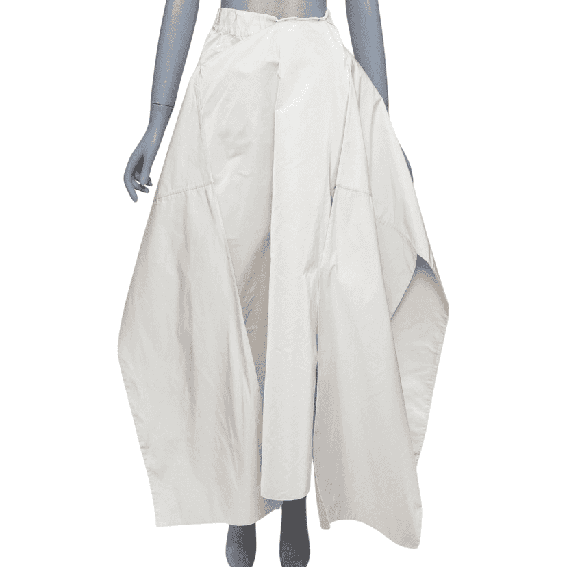 Jil Sander 3D A-line Skirt Grey Polyester Very good condition - Front View