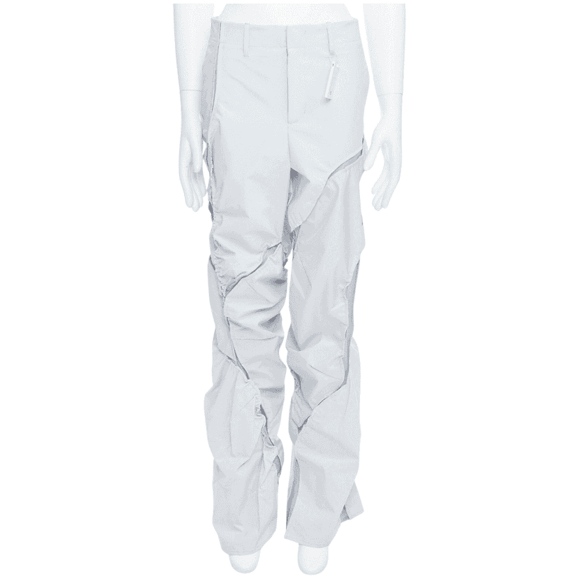 Post Archive Faction Ice Nylon Pants Blue Never worn, with tag - Front View