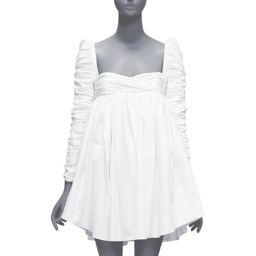 Khaite Sueanne White Cotton Very good condition - Front View