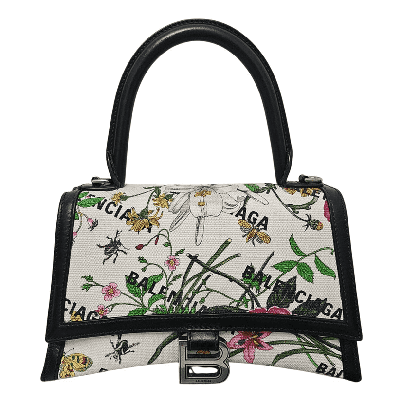 Gucci x Balenciaga Hacker Hourglass MultiColor Canvas Silver Good condition - Front View