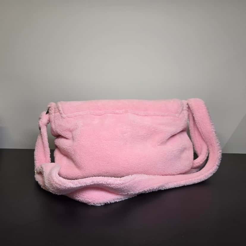 Chanel Large COCO Pink Canvas Good condition - Back View