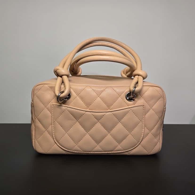 Chanel Cambon Ligne Beige Leather Very good condition - Back View