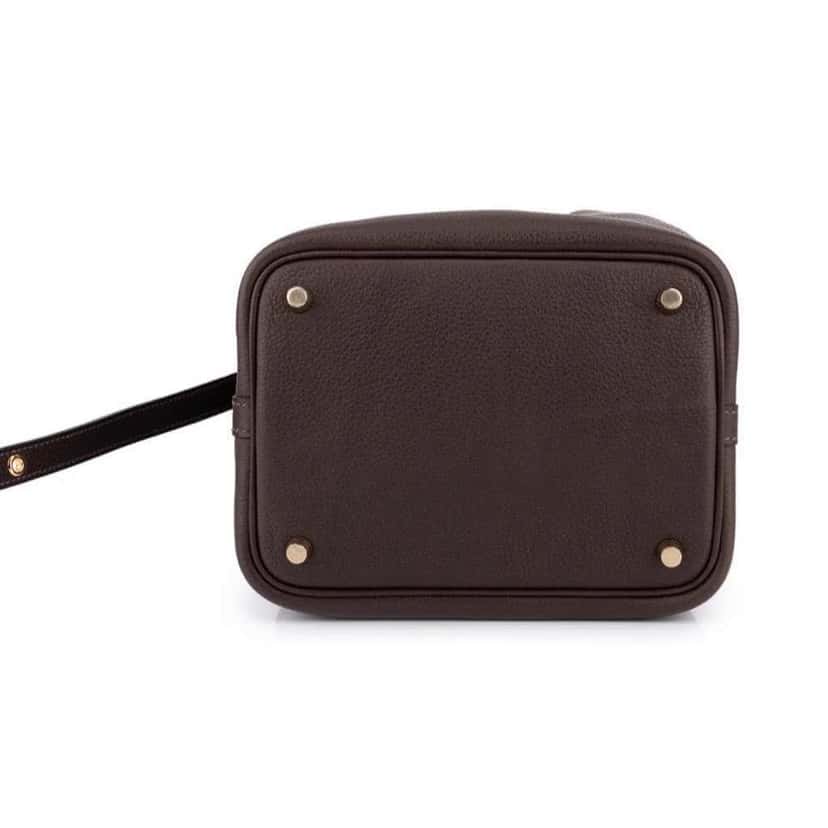 Hermès Picotin Brown Leather Never worn - Inside View