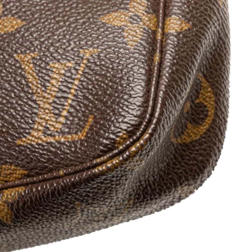 Louis Vuitton Monogram Pochette Accessoires Brown Canvas Good condition - Model View