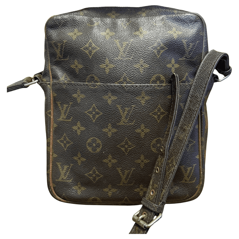 Louis Vuitton Crossbody Bag Brown Leather Good condition - Front View