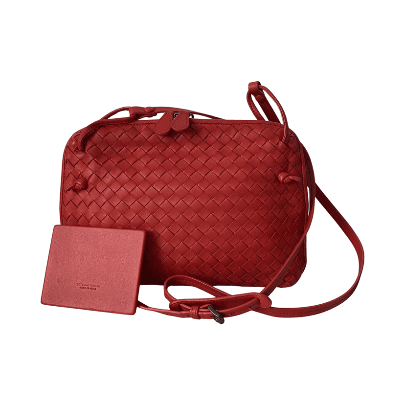 Bottega Veneta Nodini Red Leather Good condition - Front View