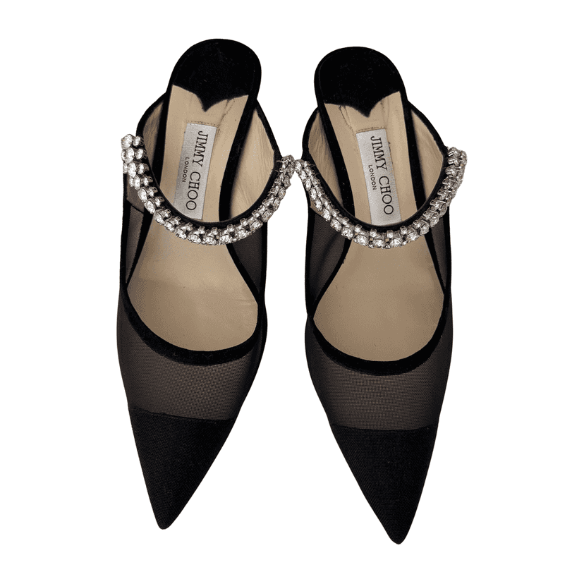 Jimmy Choo Bing 65 Black Very good condition - Front View