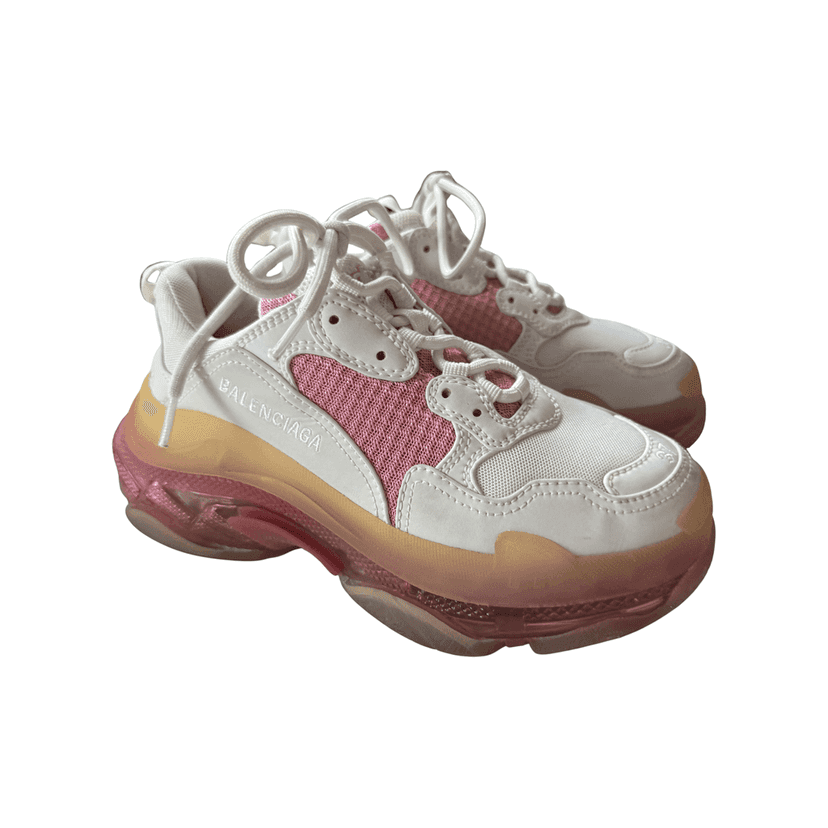 Balenciaga Triple S Sneakers White Very good condition - Front View