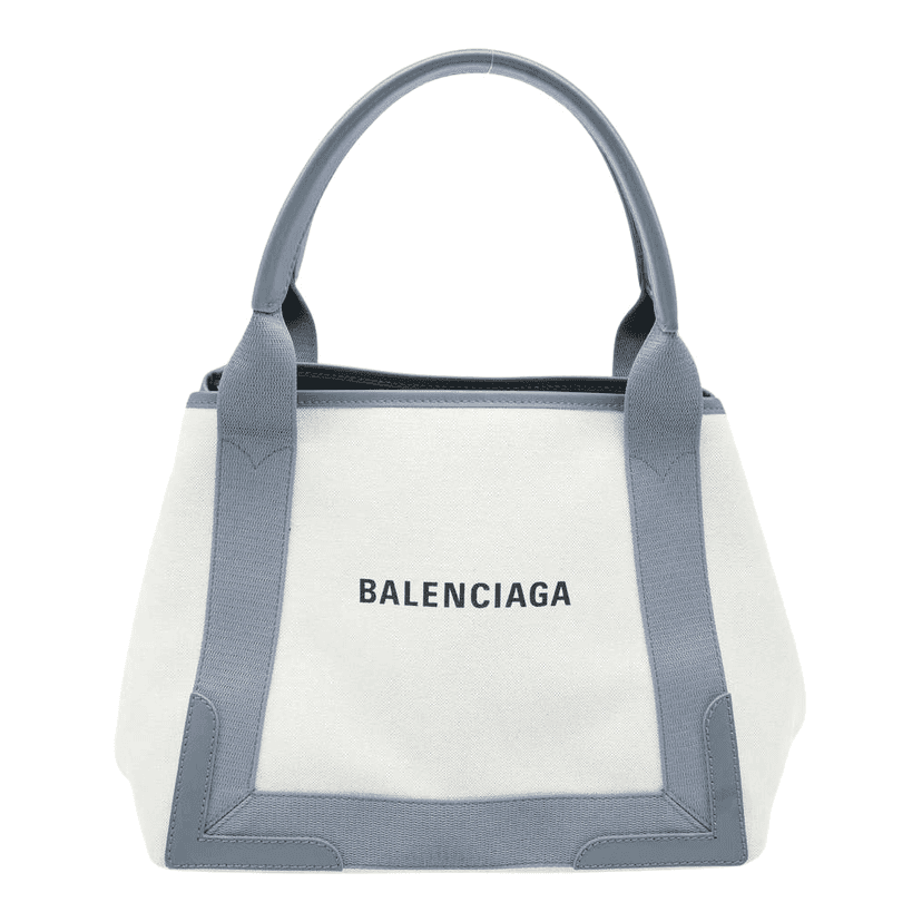 Balenciaga Navy XS Grey Cabas Bag Grey Fair condition - Front View