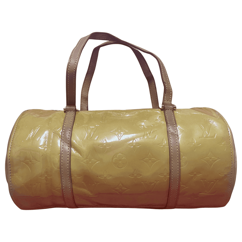 Louis Vuitton Bedford Vernis Yellow Good condition - Front View