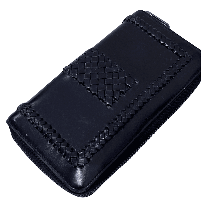 Bottega Veneta Intrecciato Brown Leather Very good condition - Front View