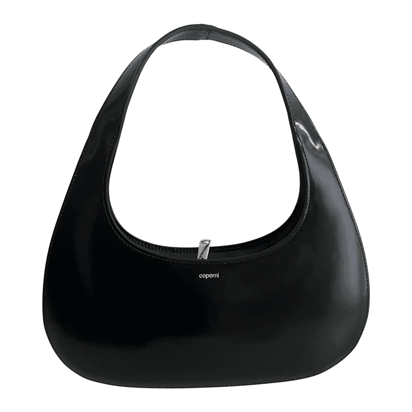 Coperni Black Loop Swipe Bag Black Leather Never worn, with tag - Front View