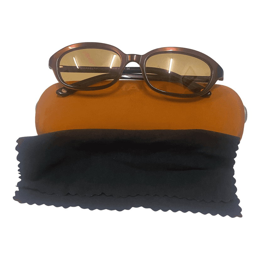 Chanel vintage  sunglasses MultiColor Very good condition - Front View