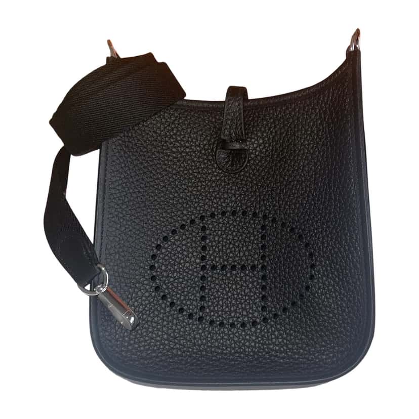 Hermès Evelyne 16 TPM Black Leather Never worn, with tag - Front View