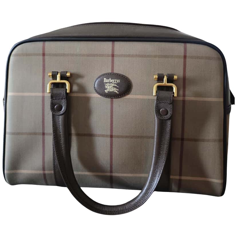 Burberry Burberry Nova Check Boston Brown Canvas Very good condition - Front View