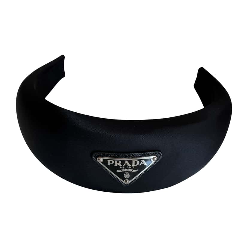 Prada Headband Black Never worn - Front View