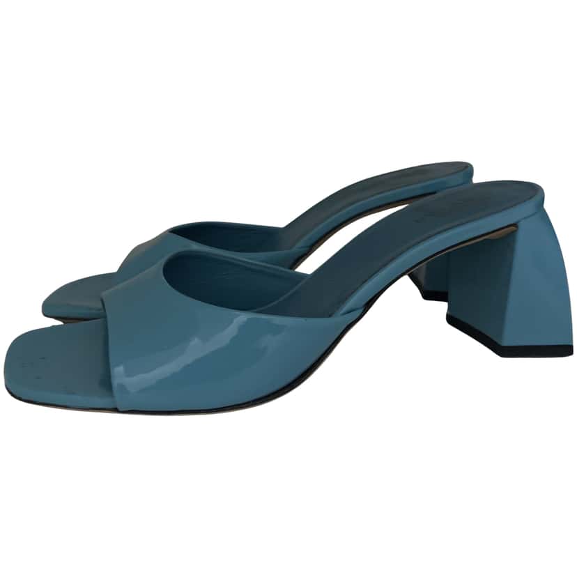 By Far Romy Aqua patent Leather Other Leather Very good condition - Front View
