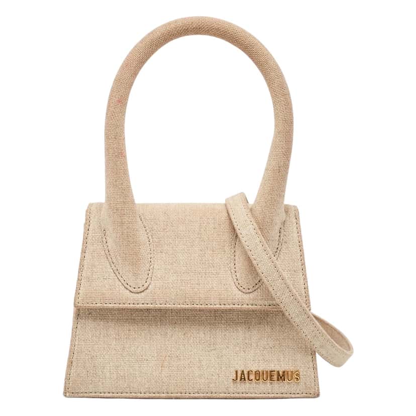 Jacquemus Le Chiquito Beige Canvas Good condition - Front View