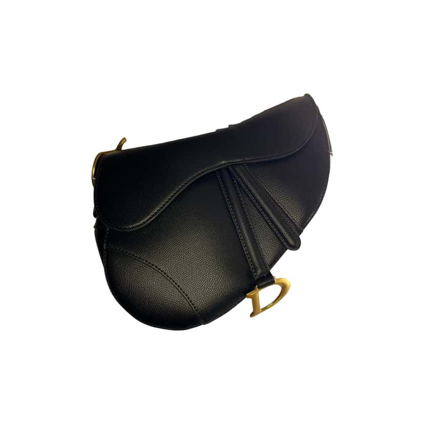 Dior Saddle Bag Black Never worn, with tag - Front View
