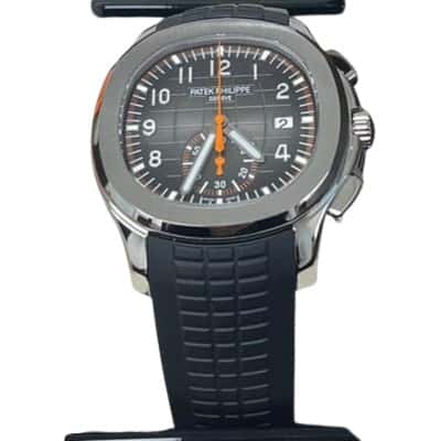 Patek Philippe Aquanaut Chronograph 42mm Black Never worn - Front View