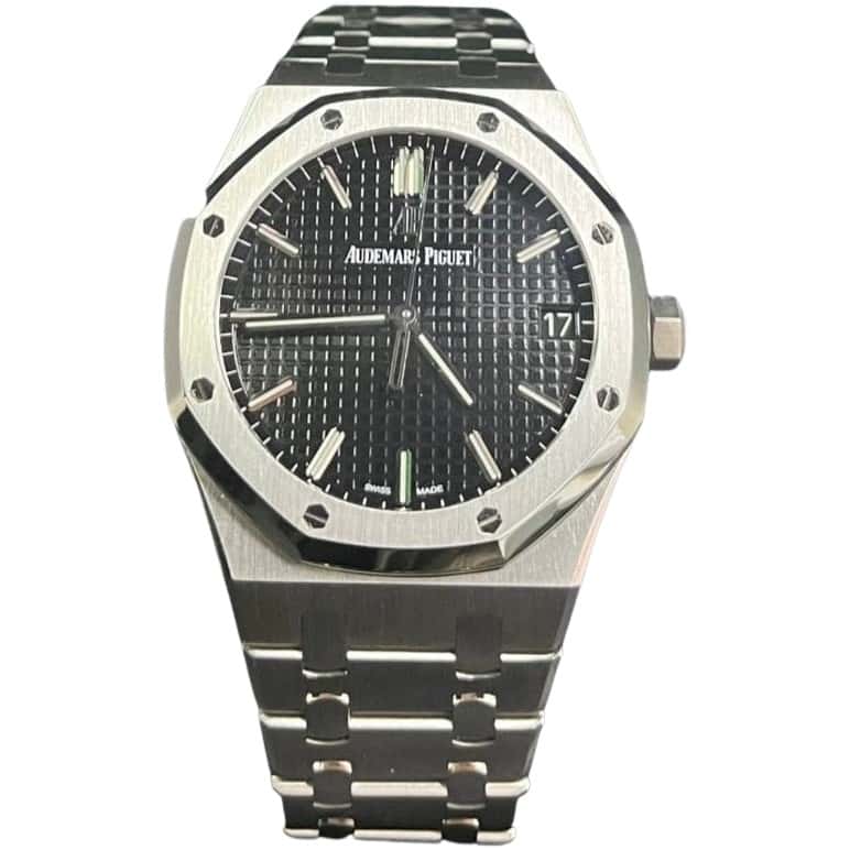 Audemars Piguet Royal Oak Selfwinding 41mm Black Never worn - Front View