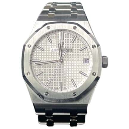 Audemars Piguet Royal Oak Selfwinding 41mm Silver Never worn - Front View