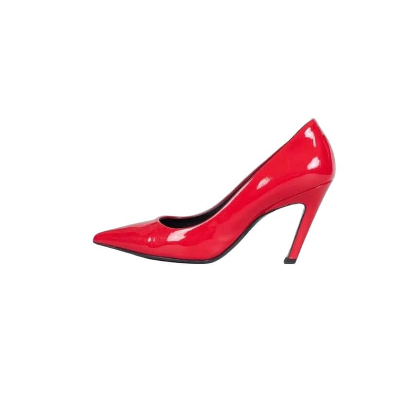 Balenciaga Balenciaga Red Patent Leather Pumps Heels Size 36.5 Pre-owned Red Leather Good condition - Front View