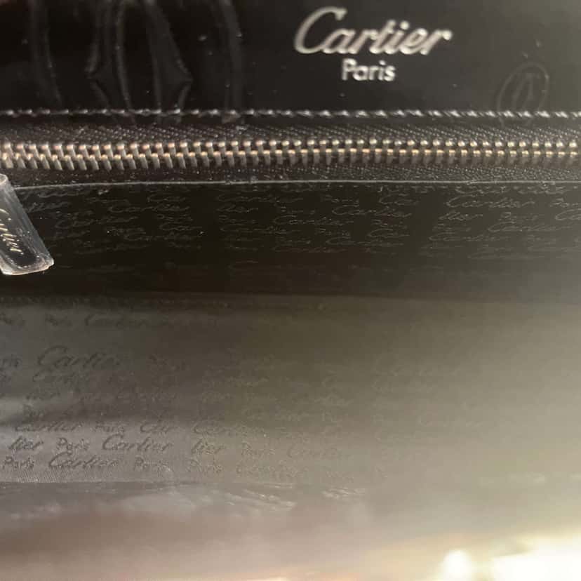 Cartier Happy Birthday Black Leather Very good condition - Model View