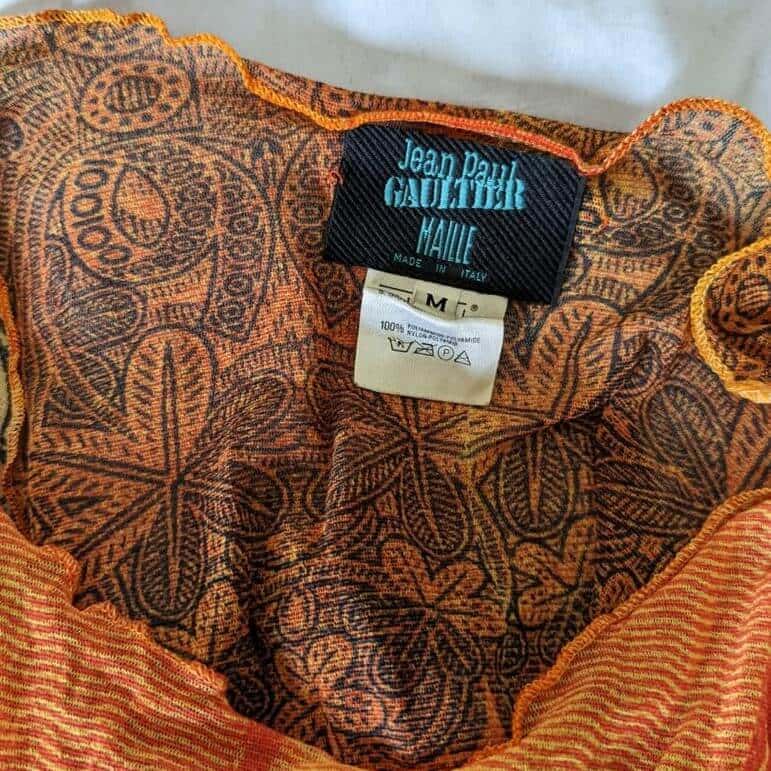 Jean Paul Gaultier Mesh Tattoo set MultiColor Very good condition - Box View