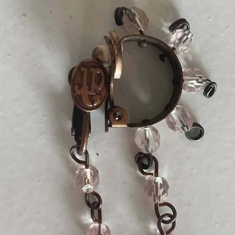 Jean Paul Gaultier Nose ring chain Other Very good condition - Back View