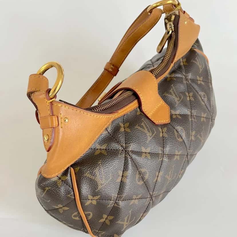 Louis Vuitton Etoile GM bag Brown Leather Good condition - Back View