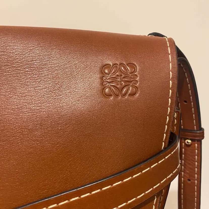 Loewe Gate Bag Brown Leather Metal Very good condition - Inside View