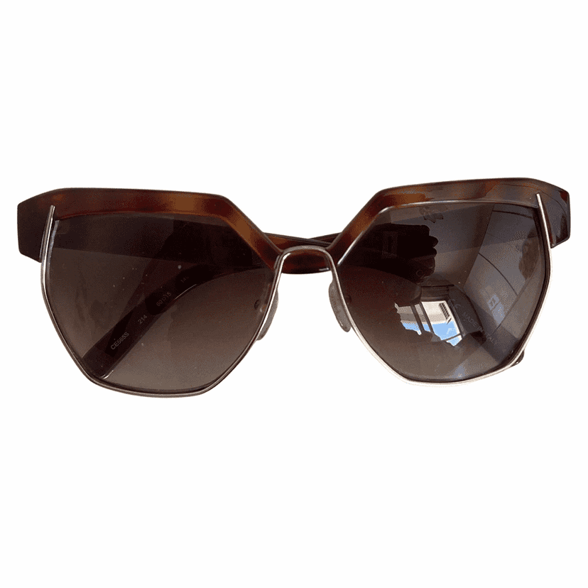 Chloé Dafne Geometric Brown Acetate Very good condition - Front View