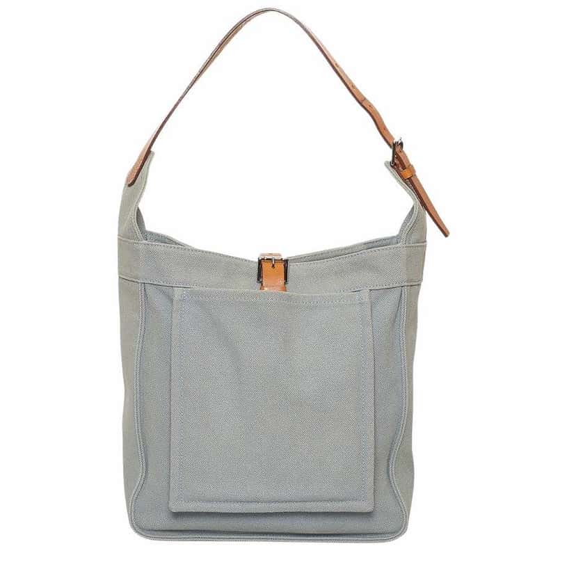 Hermès Marwari PM Other Canvas Leather Fair condition - Front View