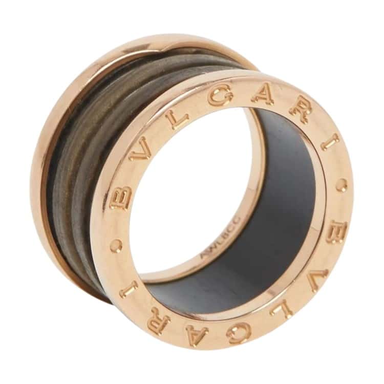 Bvlgari B.zero1 Brown Marble Brown Gold Good condition - Front View