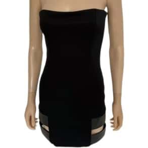 Unsigned Mini Dress Black Never worn - Front View