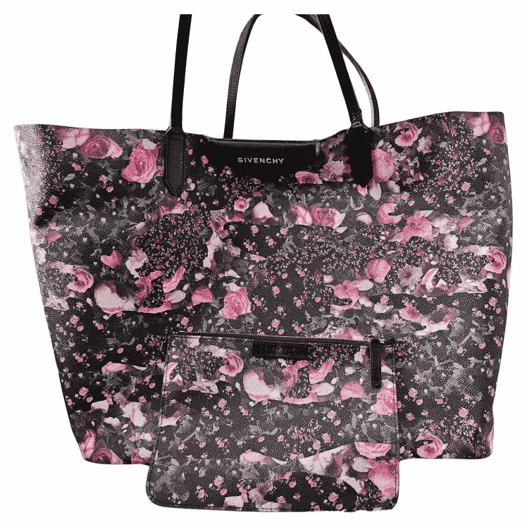 Givenchy Antigona Tote MultiColor Canvas Gold Good condition - Front View