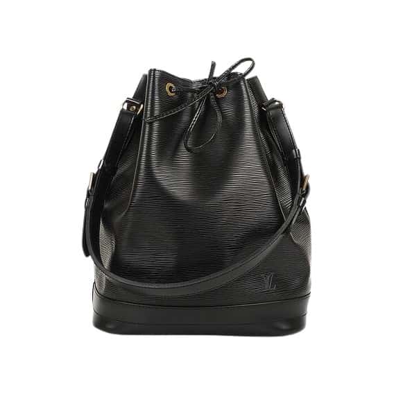 Louis Vuitton Noé GM Black Leather Metal Very good condition - Front View