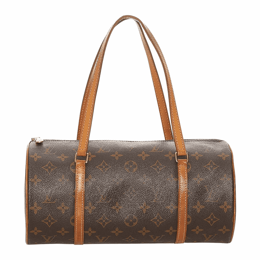 Louis Vuitton Papillon Brown Canvas Leather Good condition - Front View