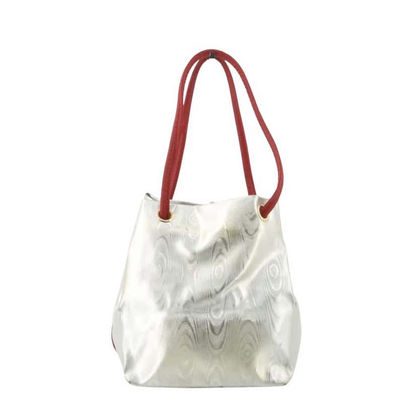Loewe Anagram Tote Silver Very good condition - Back View
