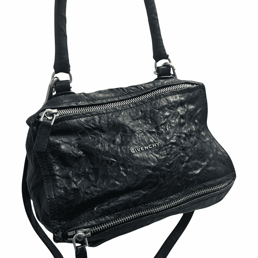 Givenchy Pandora Black Leather Good condition - Front View