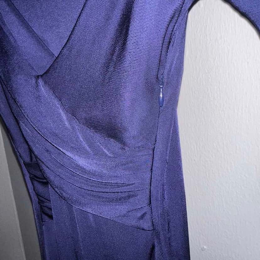 Christian Dior CD Dress Navy Viscose Good condition - Inside View