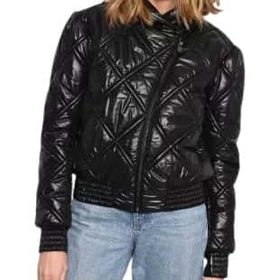 Chanel Down jacket Black Very good condition - Front View