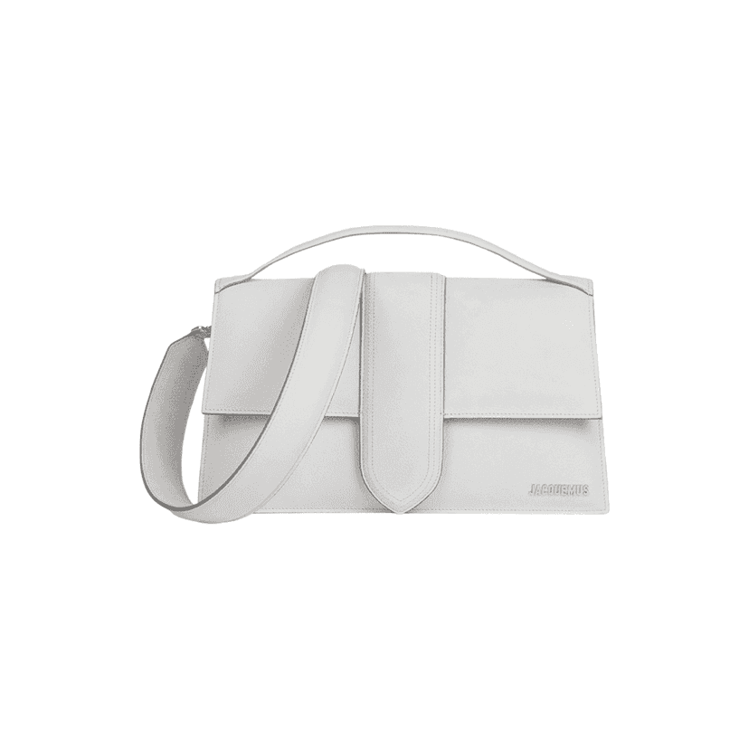 Jacquemus Bambino Grey Leather Never worn - Front View