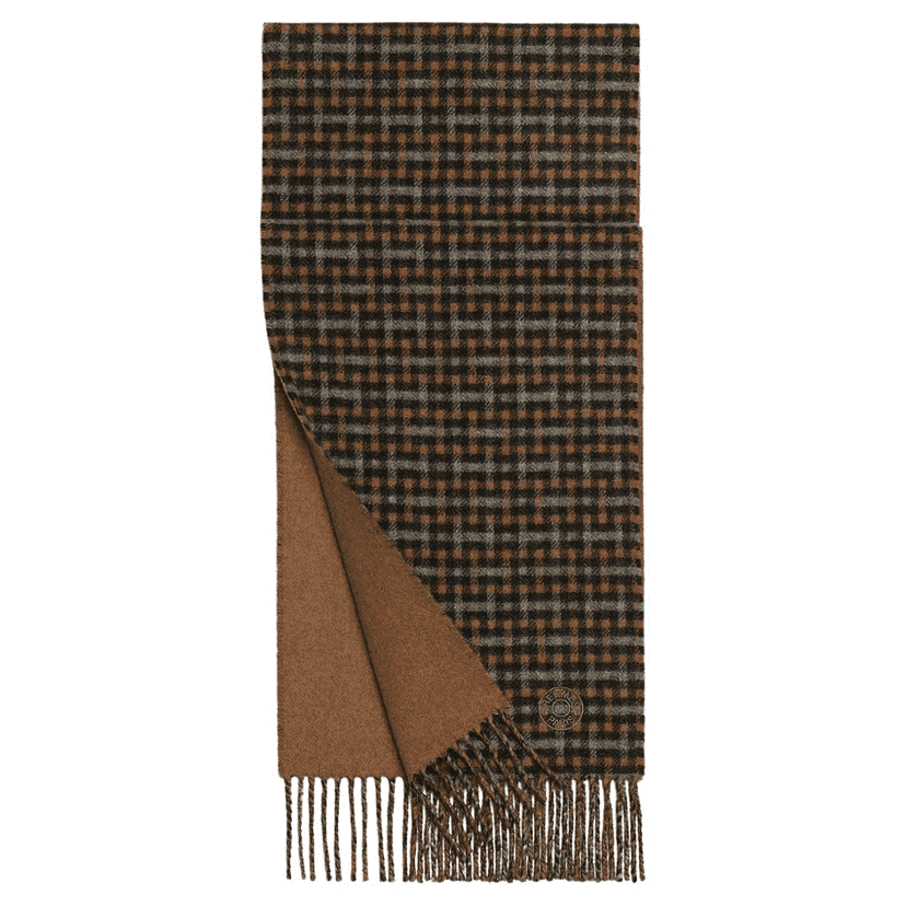 Hermès Product Brown Cashmere Never worn, with tag - Front View